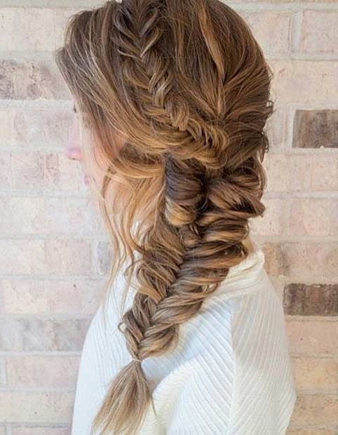21 Pretty Side Swept Hairstyles For Prom | Prom !! | Long With Regard To Most Up To Date Side Swept Braid Hairstyles (View 8 of 25)