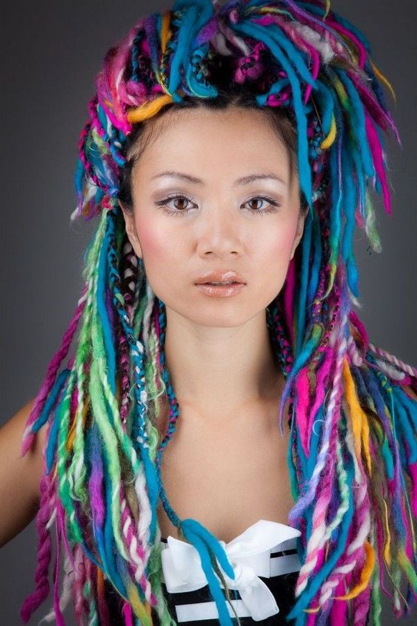 21 Yarn Braid Hairstyles And How To Do Yarn Braids | Hairs Throughout Current Colorful Yarn Braid Hairstyles (View 1 of 25)