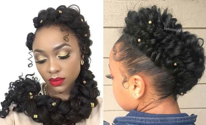 23 Beautiful Ways To Rock A Butterfly Braid | Stayglam For 2018 Braided Mermaid Mohawk Hairstyles (View 19 of 25)
