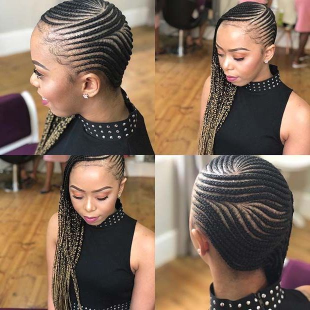 23 Trendy Ways To Rock African Braids | Diy Natural Hair For Most Up To Date Thin Lemonade Braided Hairstyles In An Updo (View 9 of 25)