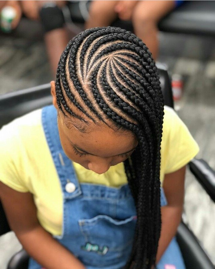 25 Charming Lemonade Braids To Rock Your Appearance Inside Most Popular Full Scalp Patterned Side Braided Hairstyles (View 6 of 25)