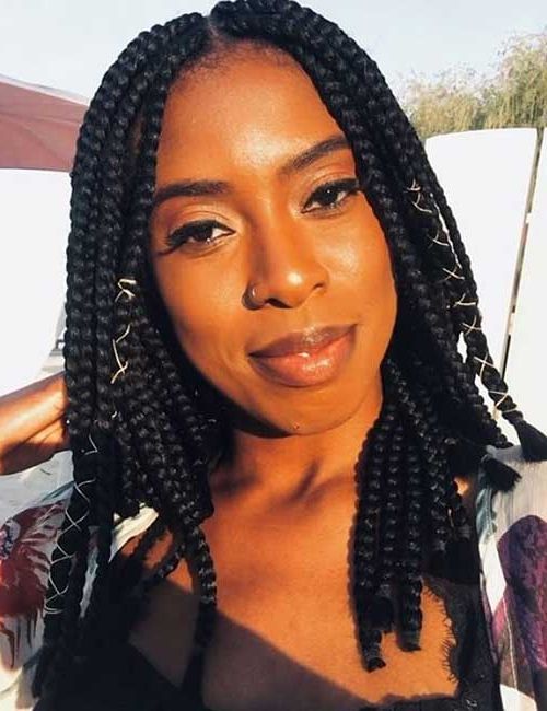 25 Exquisite Bob Braids You Need To Try Out Throughout Best And Newest Bob Braid Hairstyles With Bangs (Photo 19 of 25)
