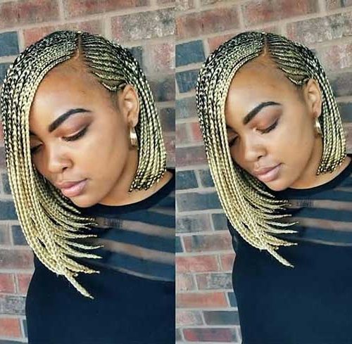 25 Exquisite Bob Braids You Need To Try Out Within Recent Asymmetrical Bob Braid Hairstyles (View 3 of 25)