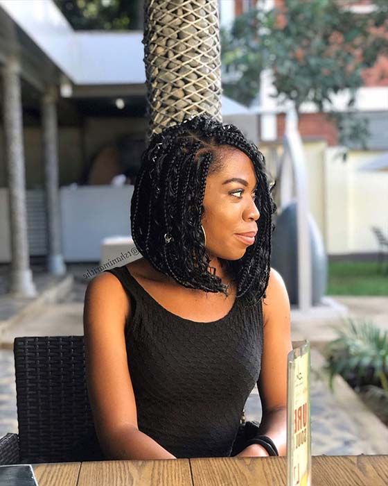 25 Trendy Goddess Box Braids Hairstyles | Stayglam Pertaining To Best And Newest Under Braid Hairstyles For Long Haired Goddess (View 13 of 25)