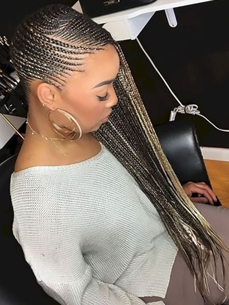 27 Sexy Lemonade Braids You Need To Try – The Trend Spotter For Most Popular Thin Lemonade Braided Hairstyles In An Updo (View 8 of 25)