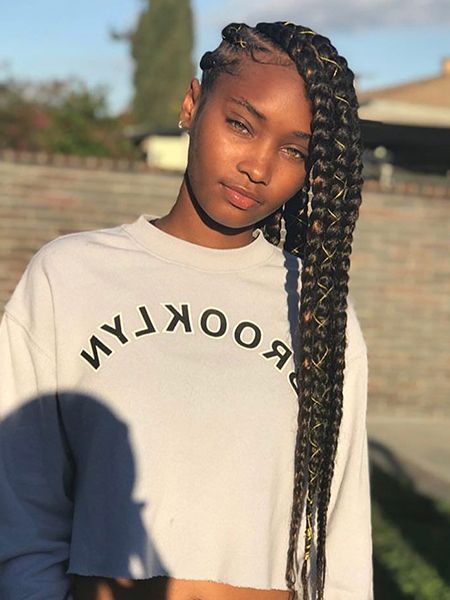 27 Sexy Lemonade Braids You Need To Try – The Trend Spotter For Most Up To Date Lemon Tinted Lemonade Braided Hairstyles (View 11 of 25)