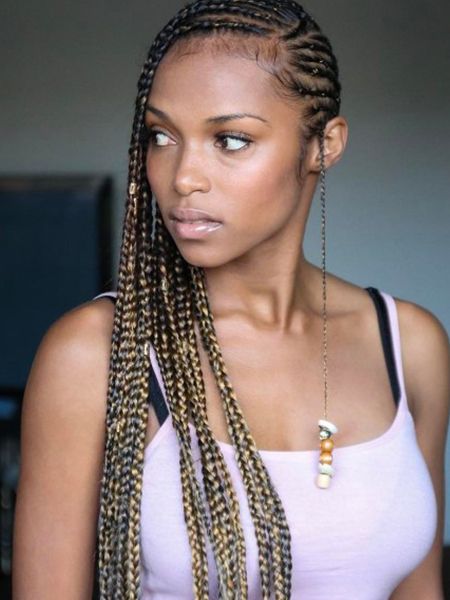 27 Sexy Lemonade Braids You Need To Try – The Trend Spotter Intended For Newest Wrap Around Triangular Braided Hairstyles (View 7 of 25)
