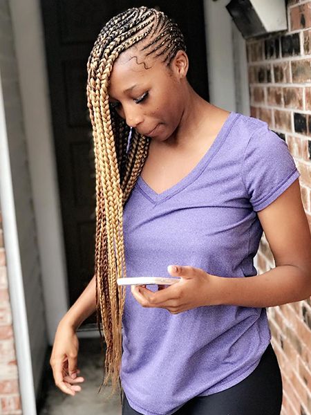 27 Sexy Lemonade Braids You Need To Try – The Trend Spotter Throughout Best And Newest Geometric Blonde Cornrows Braided Hairstyles (View 16 of 25)