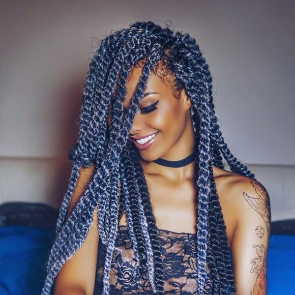 28 Yarn Braids Styles That You Will Absolutely Love – Style For Most Popular Blue And Gray Yarn Braid Hairstyles With Beads (View 1 of 25)