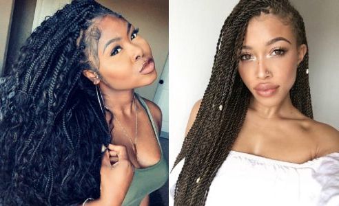 29 Magnificent Micro Braid Hairstyles For The Next Season For Most Recent Cornrow Ombre Ponytail Micro Braid Hairstyles (View 15 of 25)