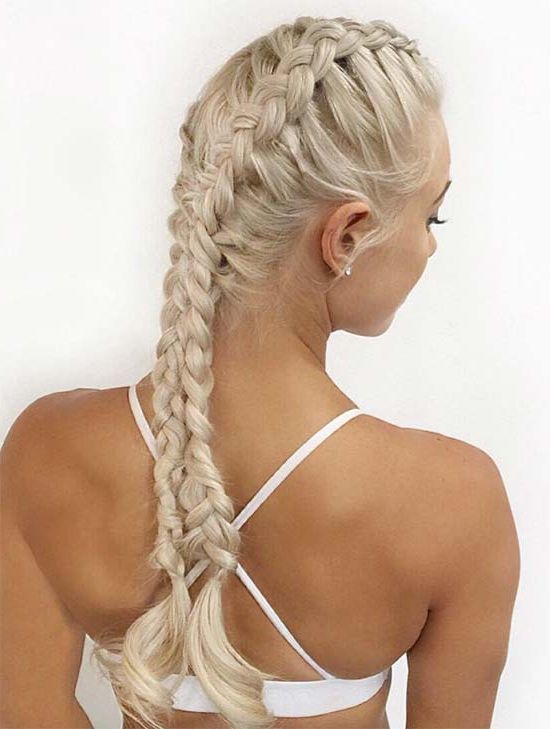 30 Badass Boxer Braids You Need To Try | Fashionisers© Pertaining To Best And Newest Blonde Braid Hairstyles (Photo 21 of 25)