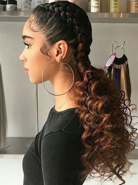 30 Sexy Goddess Braids Hairstyles You Will Love – The Trend With Recent Under Braid Hairstyles For Long Haired Goddess (View 9 of 25)