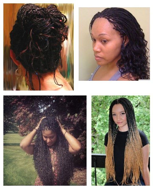37 Amazing Afro Micro Braids Styles Ponytails For Natural In Most Current Sleek And Long Micro Braid Hairstyles (View 19 of 25)
