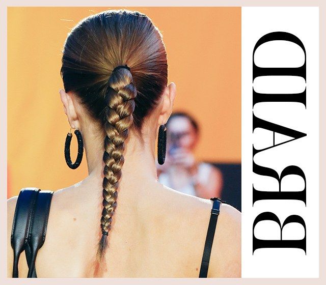 4 Easy Hairstyles You Can Do In 5 Minutes | Allure For Most Popular Highlighted Invisible Braids With Undone Ends (Photo 25 of 25)