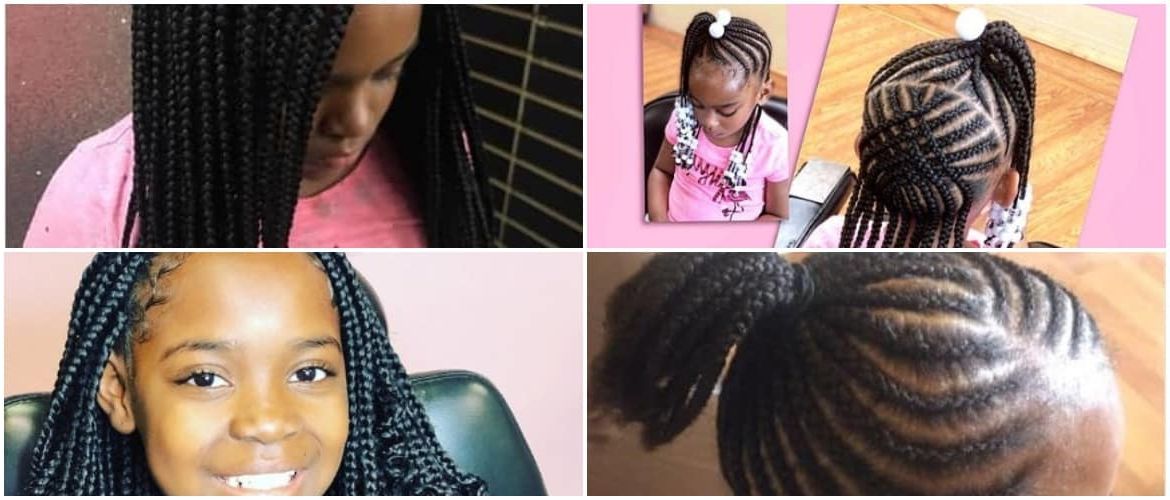 40 Braids For Black Kids 2018 – Mr Kids Haircuts With Current Tight Black Swirling Under Braid Hairstyles (View 16 of 25)