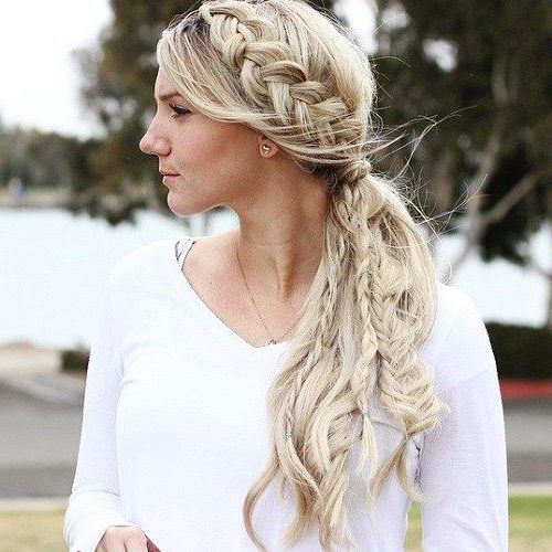 40 Side Ponytails That You Will Love | Gowns In 2019 With Most Up To Date Side Pony And Raised Under Braid Hairstyles (Photo 19 of 25)
