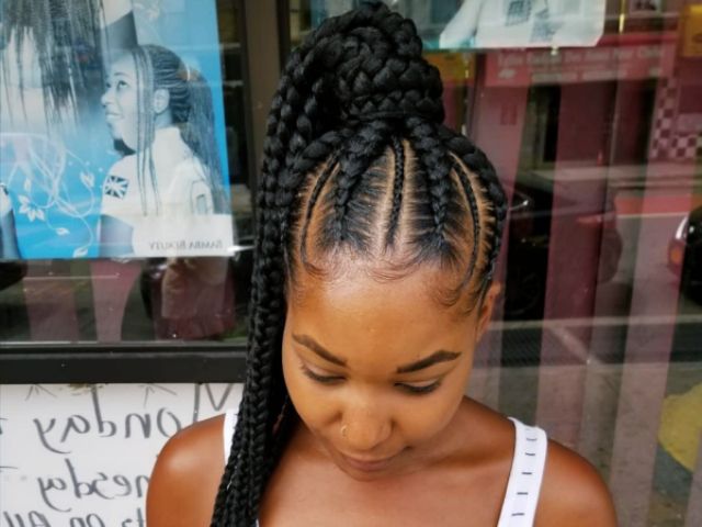 42 Catchy Cornrow Braids Hairstyles Ideas To Try In 2019 With Best And Newest Extravagant Under Braid Hairstyles (Photo 21 of 25)
