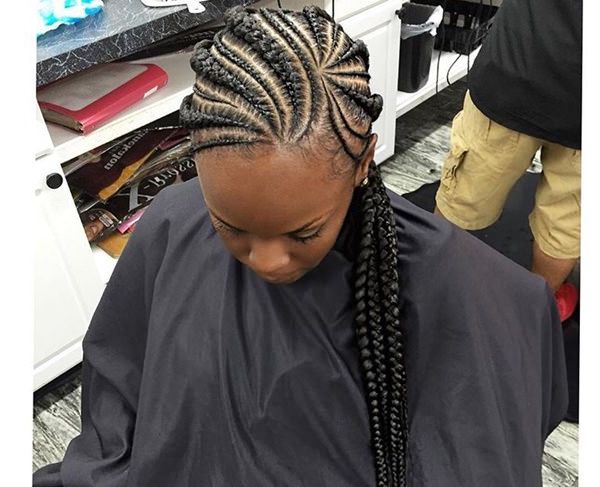 43 New Feed In Braids And How To Do It – Style Easily Pertaining To Most Current Long And Big Cornrows Under Braid Hairstyles (Photo 21 of 25)