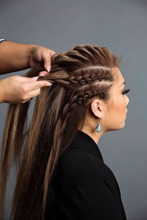 44 Side Braid Hairstyles Ideas To Do In September 2019 Within Most Up To Date Side Parted Loose Cornrows Braided Hairstyles (View 8 of 25)