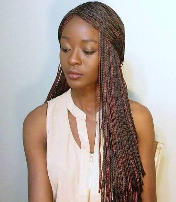45 Micro Braids Styles To Upgrade Your Hairstyle (trending Intended For Most Recently Long Micro Box Braid Hairstyles (View 2 of 25)