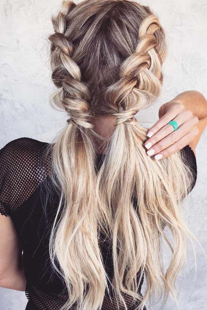 50 Amazing Braid Hairstyles For Party And Holidays – My With Latest Fancy Braided Hairstyles (View 8 of 25)