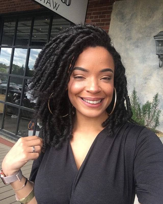 50 Amazing Kinky Twist Hairtyle Ideas You Can't Live Without For Most Recently Back And Forth Skinny Braided Hairstyles (View 16 of 25)