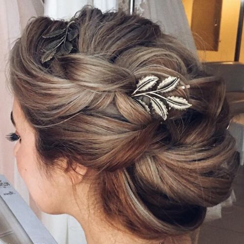 50 Graceful Updos For Long Hair You'll Just Love Wearing Within Recent Extra Thick Braided Bun Hairstyles (View 10 of 25)
