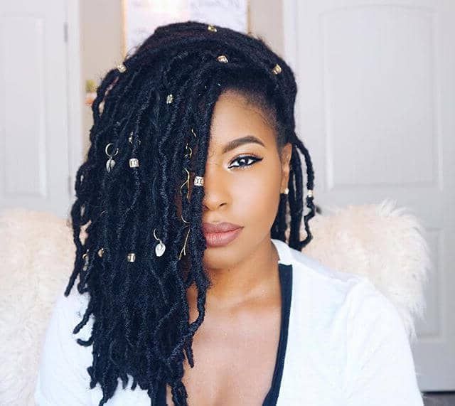 50 Stunning Crochet Braids To Style Your Hair For 2019 Intended For Latest Side Parted Loose Cornrows Braided Hairstyles (View 13 of 25)