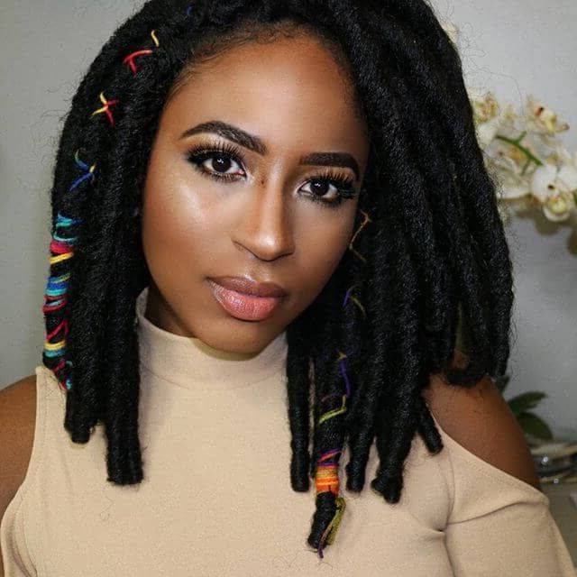 50 Stunning Crochet Braids To Style Your Hair For 2019 Throughout Latest Multicolored Bob Braid Hairstyles (View 25 of 25)