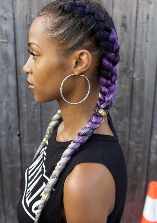 53 Goddess Braids Hairstyles – Tips On Getting Goddess Inside Most Current Red Inward Under Braid Hairstyles (View 2 of 25)