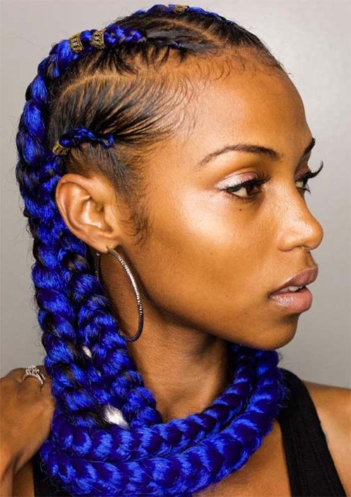 53 Goddess Braids Hairstyles – Tips On Getting Goddess Regarding Best And Newest Royal Braided Hairstyles With Highlights (View 1 of 25)