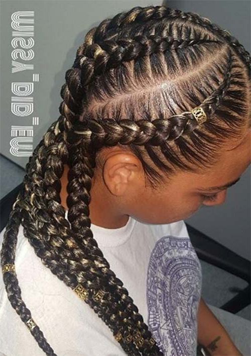 53 Goddess Braids Hairstyles – Tips On Getting Goddess Throughout 2018 Red Inward Under Braid Hairstyles (Photo 3 of 25)