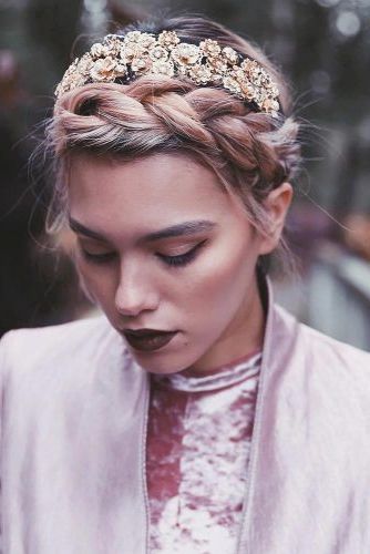 53 Short Hairstyles For Women 2019 That You Can Master Regarding 2018 Braid Hairstyles With Headband (Photo 25 of 25)