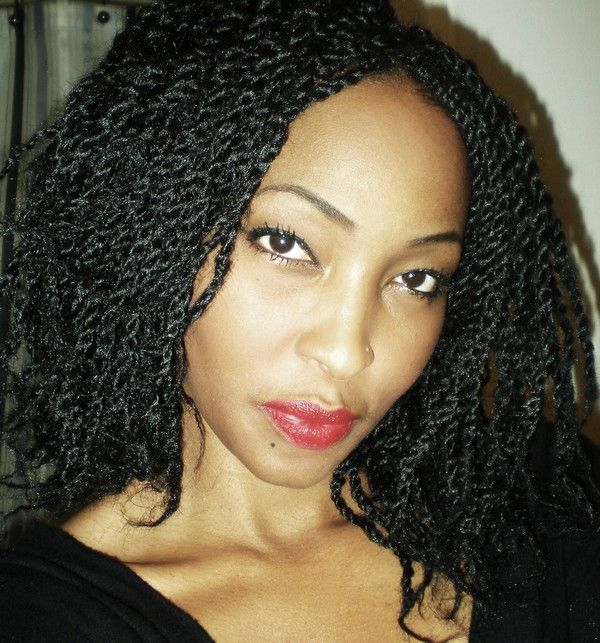 55+ Kinky Twist Braids Hairstyles With Pictures [summer 2019] For Best And Newest Side Parted Micro Twist Hairstyles (Photo 24 of 25)