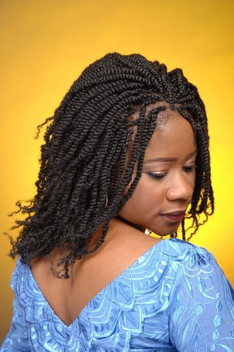 57+ African Hair Braiding Styles Explained With Trending In Most Recent Funky Sock Bun Micro Braid Hairstyles (View 3 of 25)