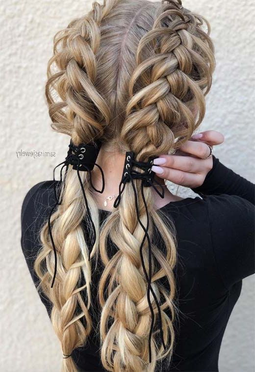57 Amazing Braided Hairstyles For Long Hair For Every With Regard To Most Current Side Rope Braid Hairstyles For Long Hair (Photo 22 of 25)