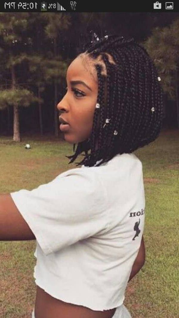 57 Insanely Amazing Styles With The Poetic Justice Braid In Most Popular Purple Pixies Bob Braid Hairstyles (View 22 of 25)