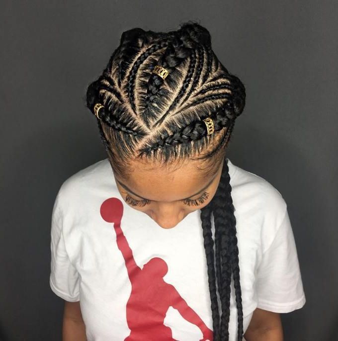 60 Inspiring Examples Of Goddess Braids | Hair Beautiful Intended For Most Recent Goddess Braided Hairstyles With Beads (View 20 of 25)
