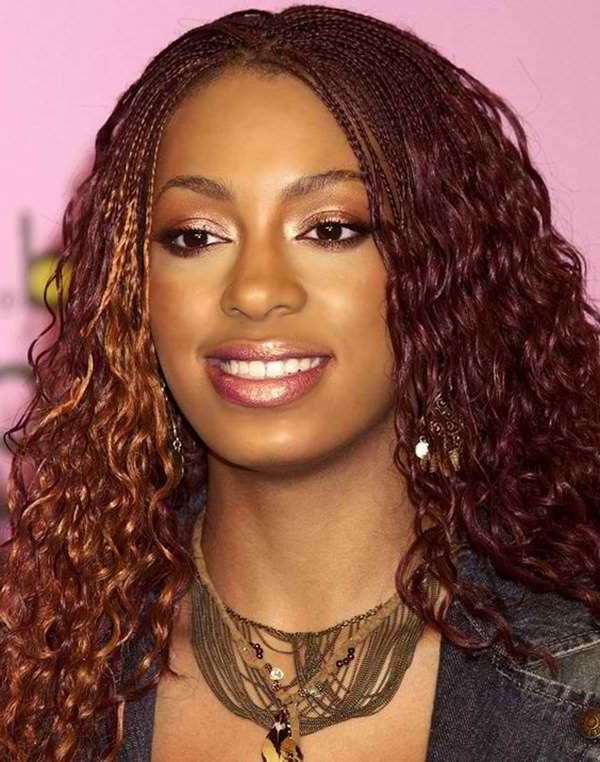65 Best Micro Braids To Change Up Your Style Regarding Newest Black Twists Micro Braids With Golden Highlights (View 16 of 25)