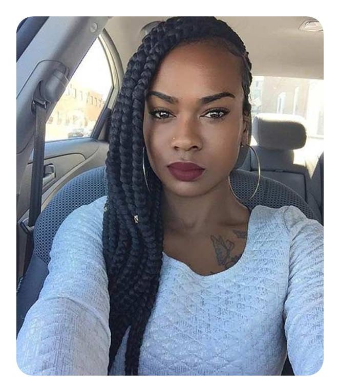 66 Cool And Trendy Lemonade Braids For Most Current Blue And Black Cornrows Braid Hairstyles (View 25 of 25)