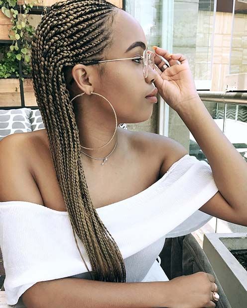 68 Best Black Braided Hairstyles To Copy In 2019 | Page 2 Of Regarding Most Recent Blonde Braid Hairstyles (View 7 of 25)