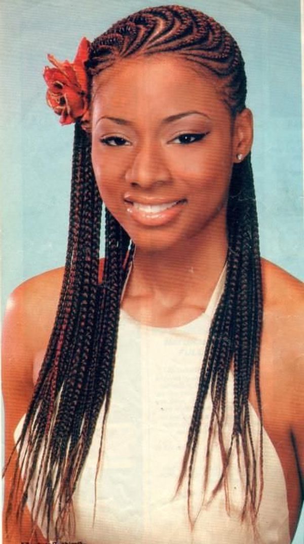 68 Inspiring Black Braid Hairstyles For Black Women – Style Regarding Newest Angled Cornrows Hairstyles With Braided Parts (View 25 of 25)