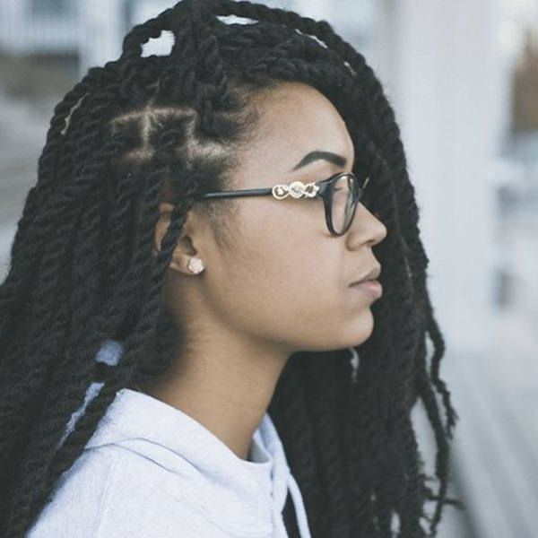 68 Senegalese Twists You Should Try – Style Easily Intended For Most Recent Rope Twist Hairstyles With Straight Hair (Photo 24 of 25)