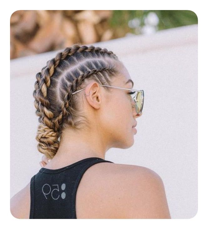 78 Unique And Fashionable Rope Braid Hairstyles Pertaining To Most Up To Date Pink Rope Braided Hairstyles (View 9 of 25)