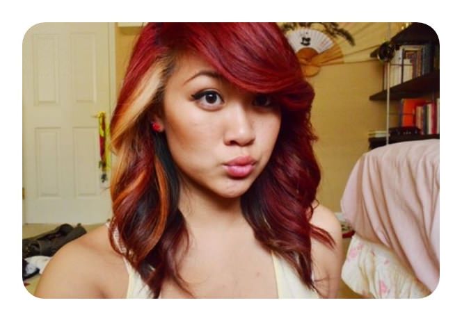 80 Stunning Red Hair With Highlights You Can Try Now Pertaining To Best And Newest Red And Yellow Highlights In Braid Hairstyles (View 15 of 25)