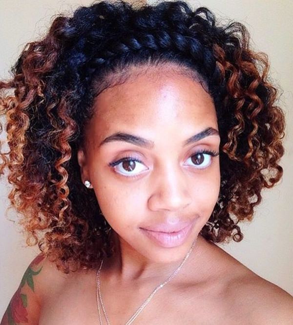 81 Stunning Curly Hairstyles For 2019 Short,medium & Long Throughout Most Current Braided Headband Hairstyles For Curly Hair (Photo 25 of 25)