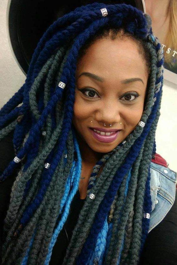 91 Fun Yarn Braid Ideas That You Will Love – Sass Regarding Most Recently Blue Sunset Skinny Braided Hairstyles (View 12 of 25)