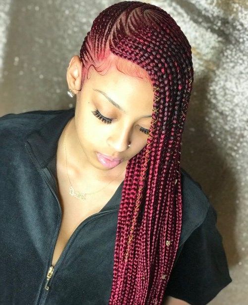 A Tall Cool Glass Of Lemonade Braids! | Hair In 2019 Throughout Latest Cherry Lemonade Braided Hairstyles (View 1 of 25)