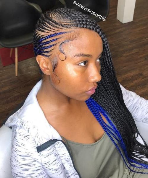 A Tall Cool Glass Of Lemonade Braids! | Hair Style Ideas In Pertaining To 2018 Blue Sunset Skinny Braided Hairstyles (View 1 of 25)