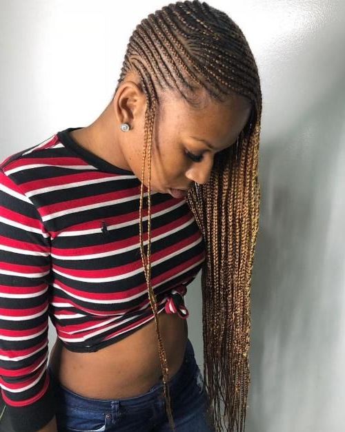 A Tall Cool Glass Of Lemonade Braids! | Hair Style Ideas In With Regard To Most Current Gold Toned Skull Cap Braided Hairstyles (View 1 of 25)